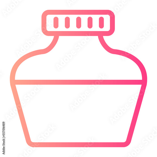 ink bottle gradient icon