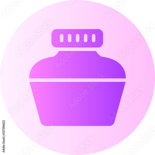 ink bottle gradient icon