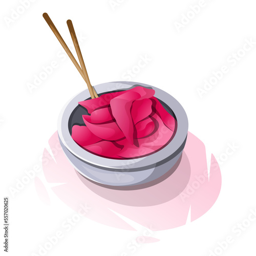 Asian dish - pickled ginger