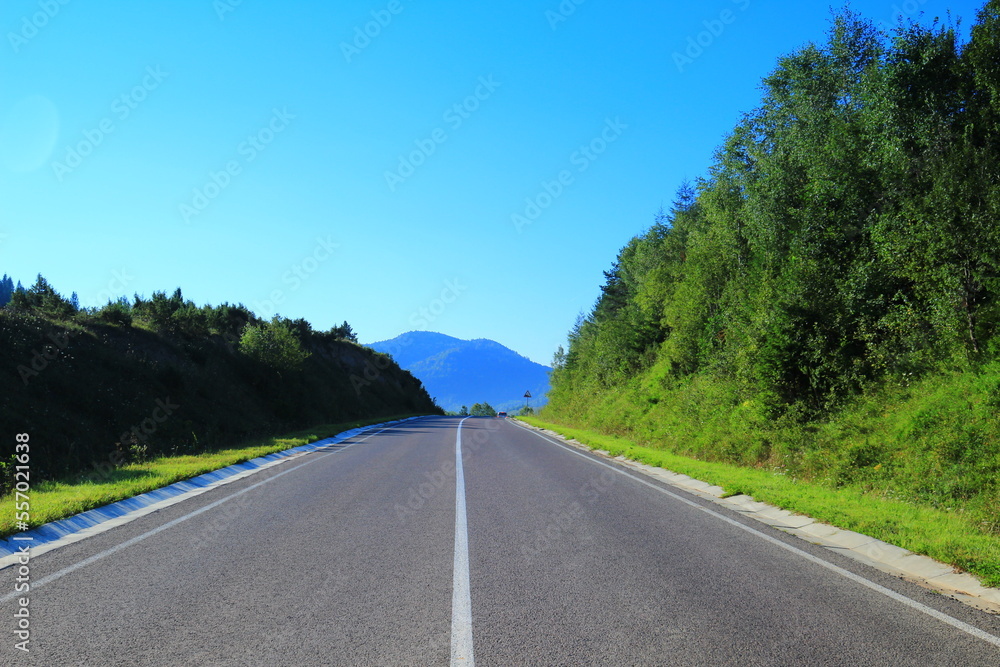 road in the mountains