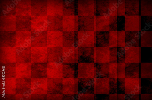 Czerwona szachownica tło ściana abstrakcja tekstura