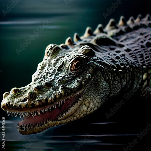 Crocodile. Alligator. Animal characters for cartoons. Illustration for advertising, cartoons, games, print media. © Sirius1717