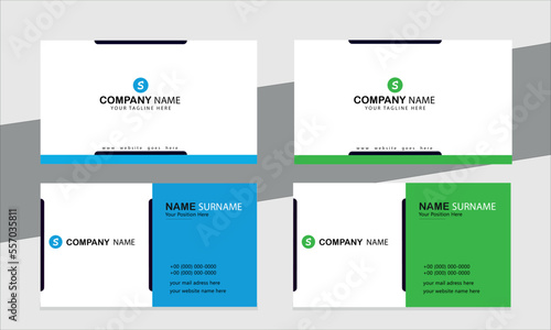 Business Card and visit card template