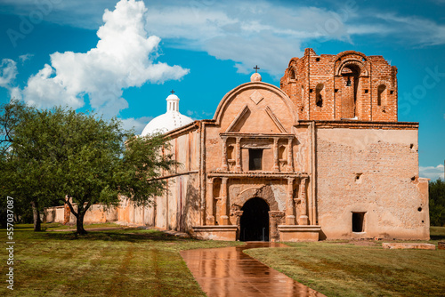 Canvas Print Tumacacori Church Mission in Arizona