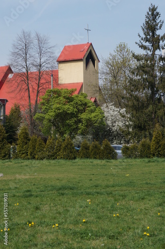 Holy Savior Parish (Parafia pw. Najswietszego Zbawiciela) in Naftowa. Sosnowiec, Poland. photo