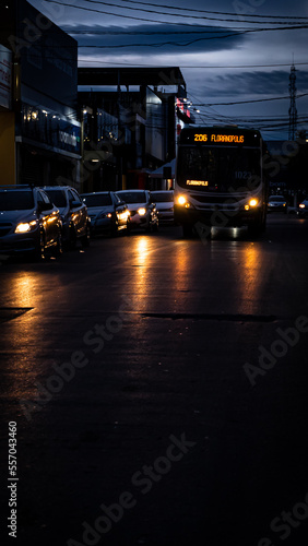bus on cuiaba street