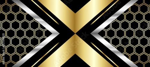 golden chrome white background Design 305 Wallpaper Vector