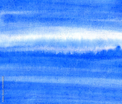 hand drawn blue watercolor background with texture