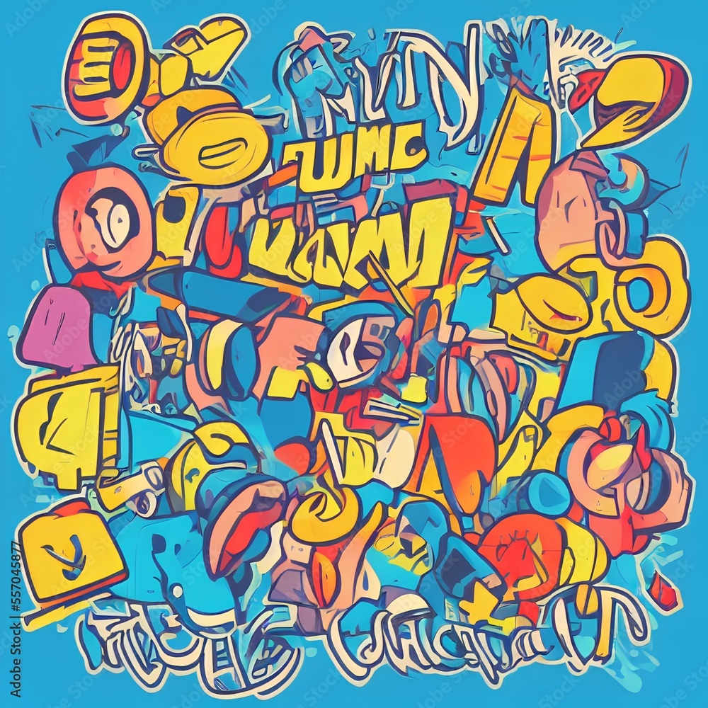 Fototapeta premium Artistic Text design