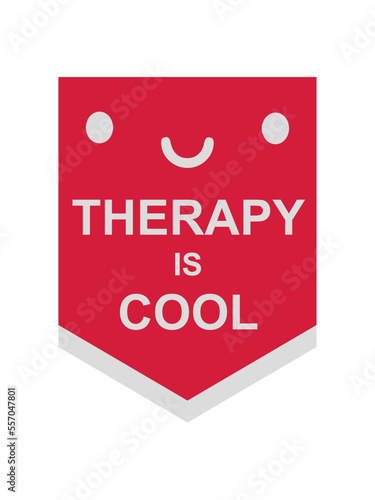 therapy is cool Zitat 