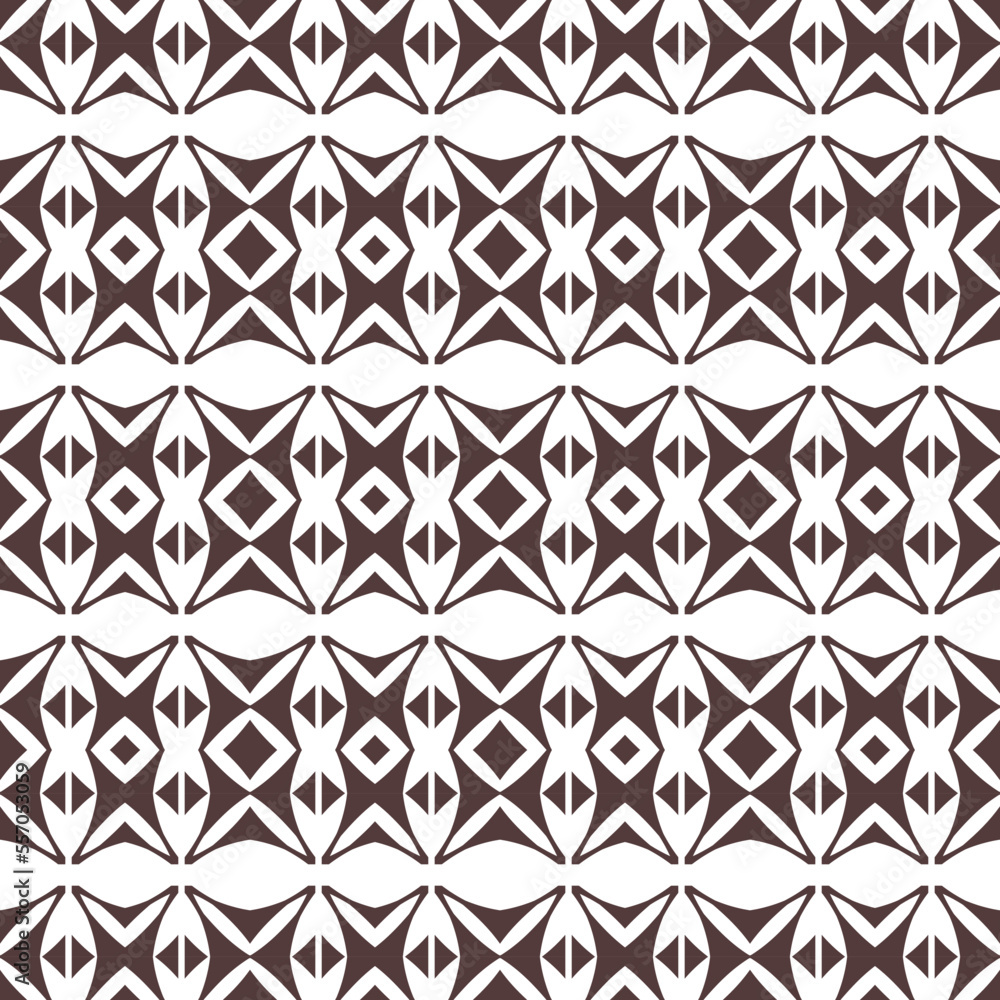 Fototapeta premium Geometric pattern. Seamless vector background. Ethnic graphic design.