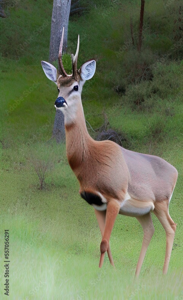 Fototapeta premium deer in the woods