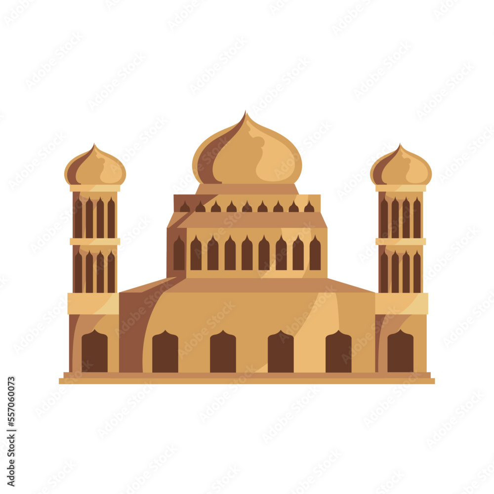 golden arabic palace