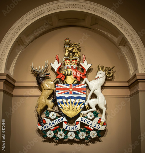 British Colombia coat of arms