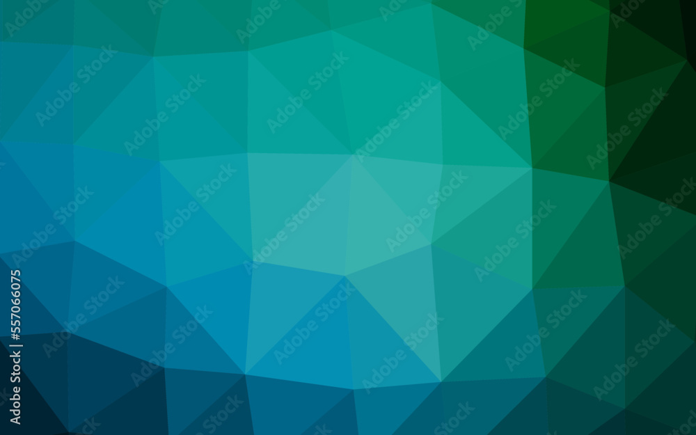 Dark Blue, Green vector abstract mosaic background. Dark Blue, Green vector abstract mosaic background.