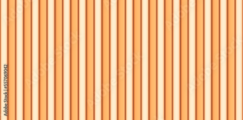 Vector striped wood siding texture. Vertical line hardwood fence background. Horizontal banner natural tree wall. Brown light grooved floor plank. Parquet design backdrop. Flooring tile shape