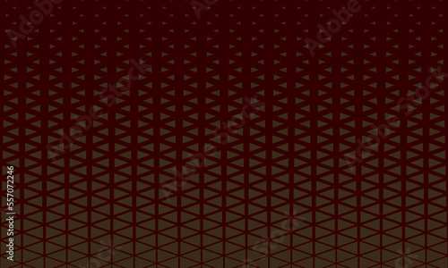Abstract geometric design Vector illustration for hipster fashion Colorful wallpaper. Triangle shape texture Halftone graphic background Fade contrast lattice. Dark Red Brown. Gradient 10 eps. Simple