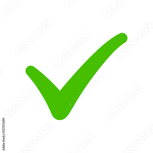 Green check mark icon