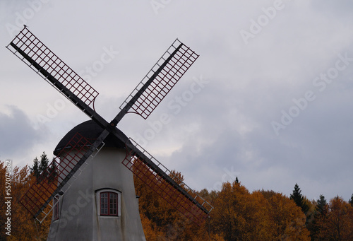 windmill in the country