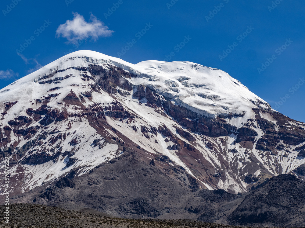 Volcán Chimborazo, provincia de Chimborazo, Ecuador