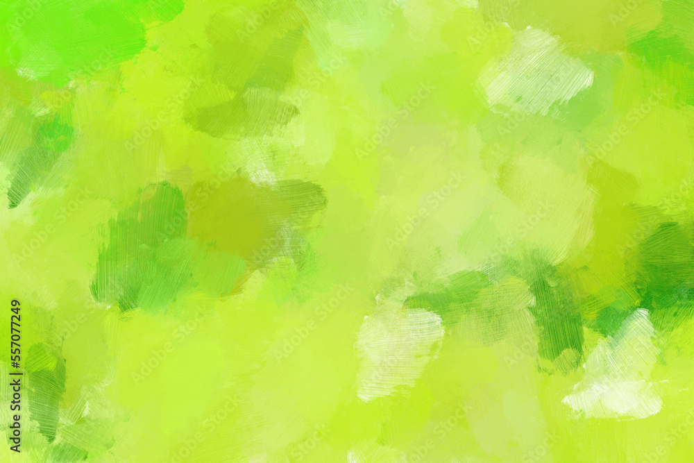 Background abstract oil colorful green art