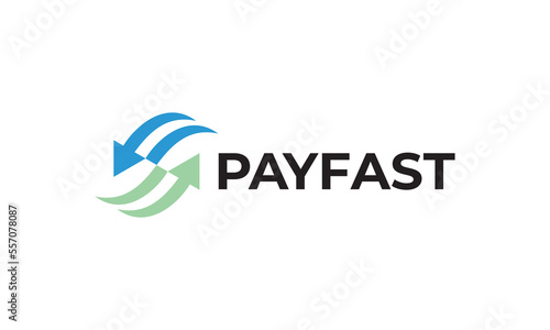 simple fast payment logo design with arrow logo and abstract letter S. Free Download simple fast payment logo design with arrow logo and abstract letter S. - GFXLoad