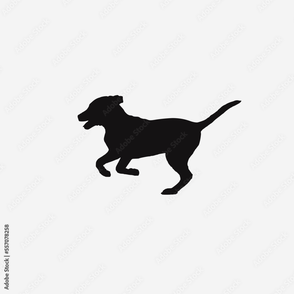 silhouette of a dog icon