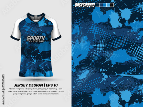 Abstract background with grunge pattern, ready to print, sublimation design, jersey design, sublimation jersey.