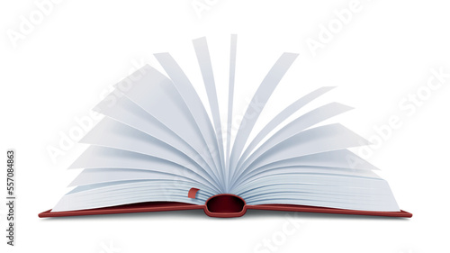 Realistic flipping pages