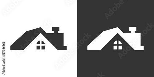 Roof of the house vector icon. Home symbol.
