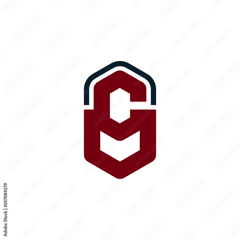 C M logo design vector sign C M logo design vector sign
