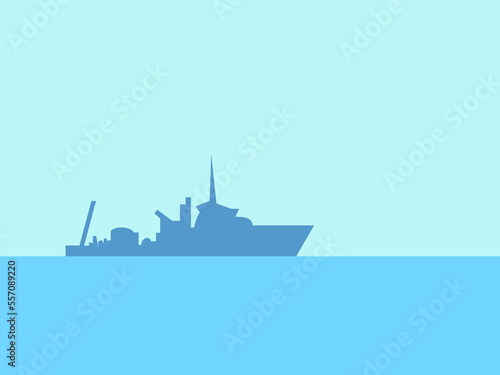 dharma ocean vector illustration flat design