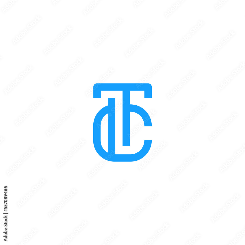 TC logo design vector sign TC logo design vector sign