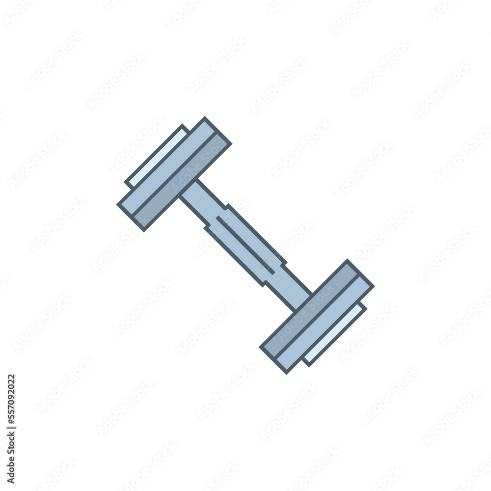 dumbbell icon design vector template dumbbell icon design vector template