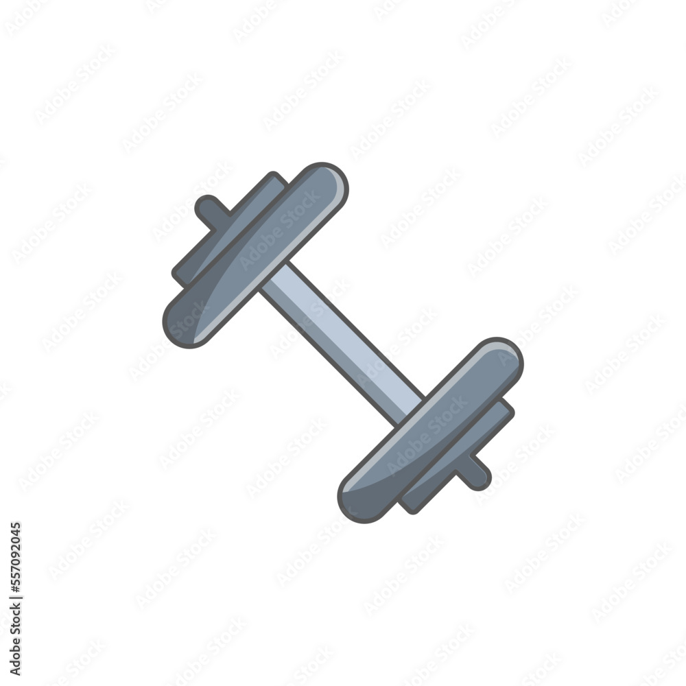 dumbbell icon design vector template dumbbell icon design vector template