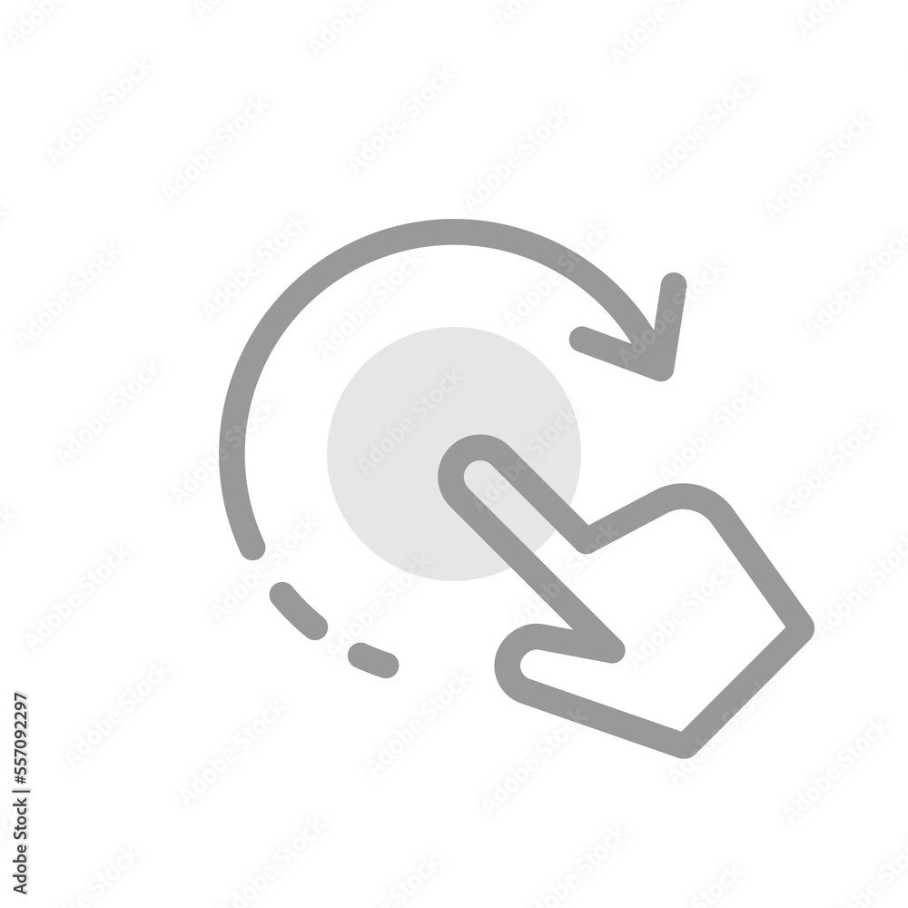 tap to retry concept illustration line icon vector eps10. modern graphic element for landing page, empty state ui, infographic tap to retry concept illustration line icon vector eps10. modern graphic element for landing page, empty state ui, infographic