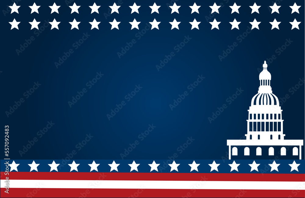 Template background forkey American suitable for celebration American 