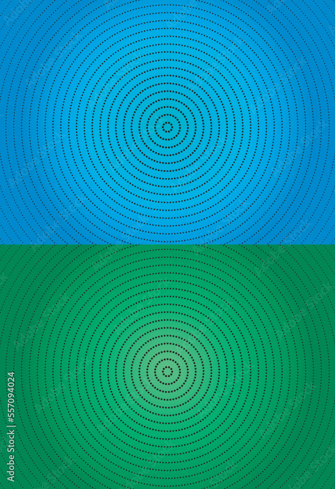Abstract gradient style design with polygonal circle background set of 2 color Abstract gradient style design with polygonal circle background set of 2 color