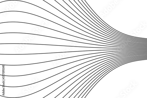 Simple wave line background. Vector illustration.
