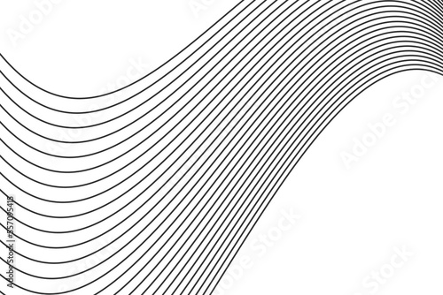 Simple wave line background. Vector illustration.