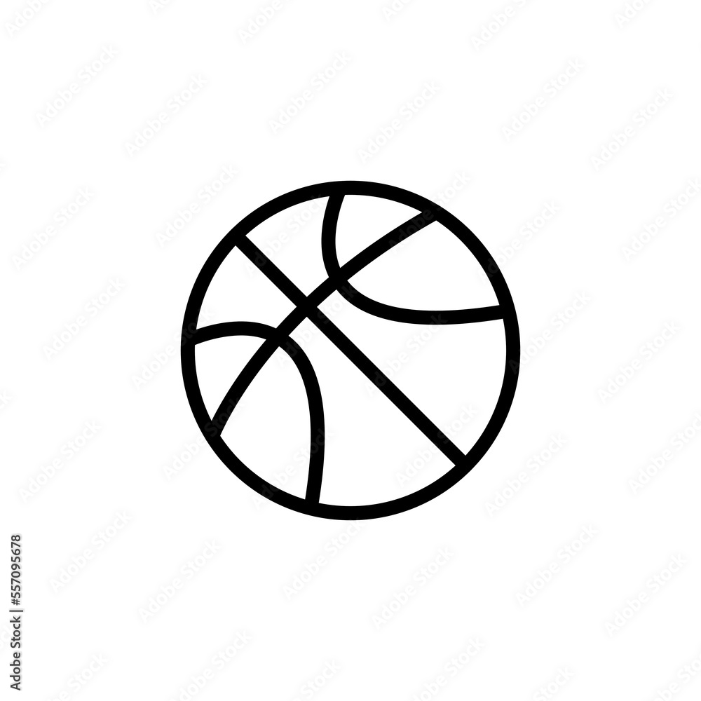 basketball icon design vector template basketball icon design vector template