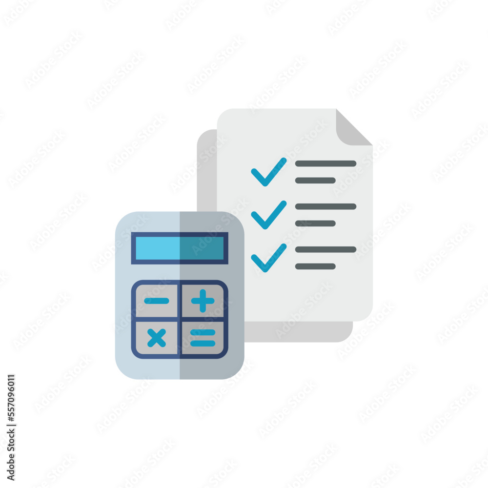 accounting icon design vector template accounting icon design vector template