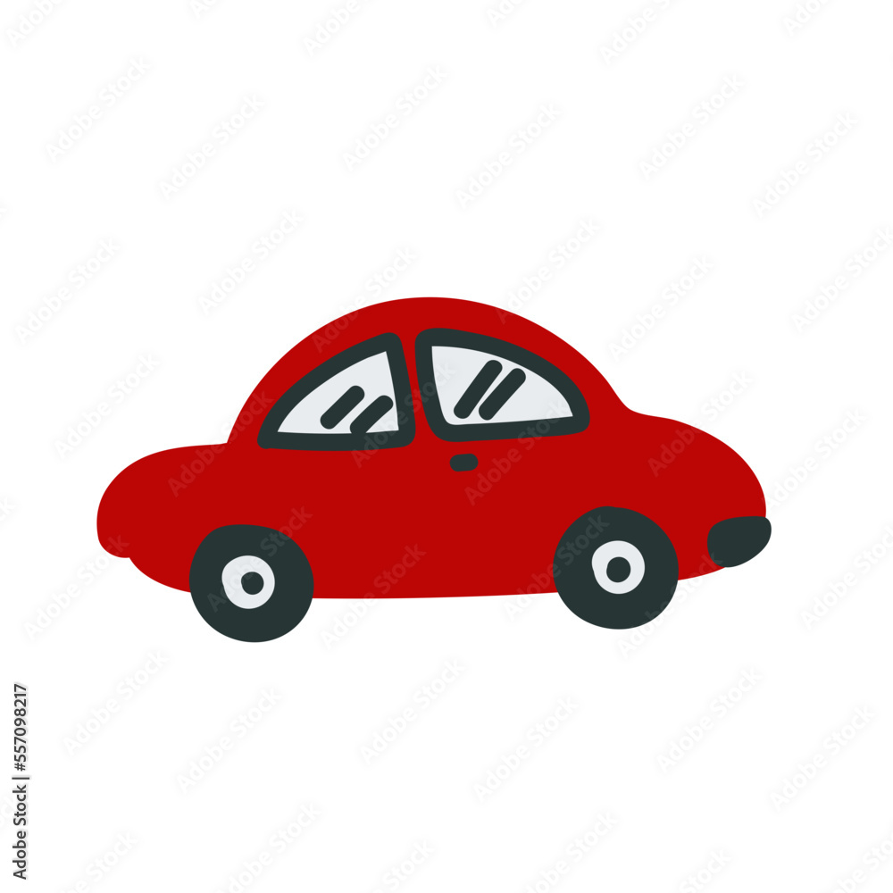 element doodle handdrawn Car Cartoon