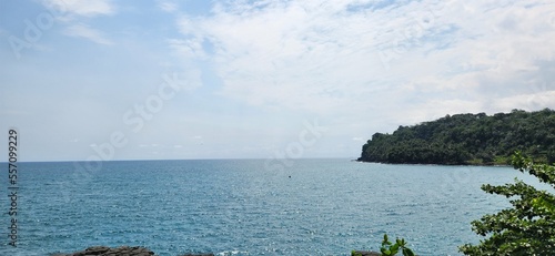 Breathe taking view from Sao Tome Island