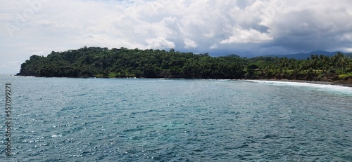 Breathe taking view from Sao Tome Island