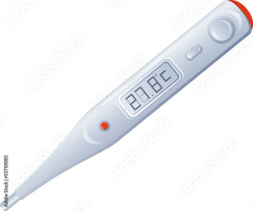 Thermometer . Medical equipment .
