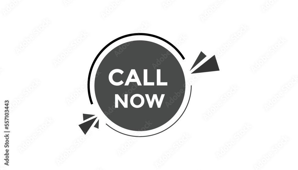 Fototapeta premium Call now button web banner templates. Vector Illustration 