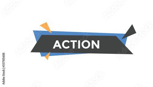 Free Download Action button web banner templates. Vector Illustration
 - GFXLoad