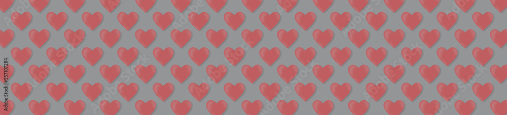 Valentines day background hearts, colorful candies
