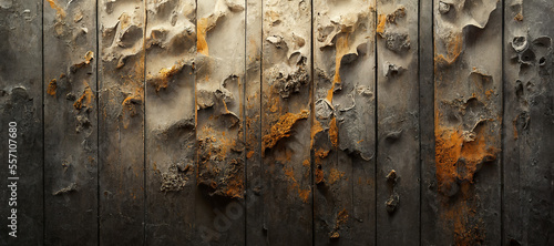 rusty and peeling wooden wall texture background photo
